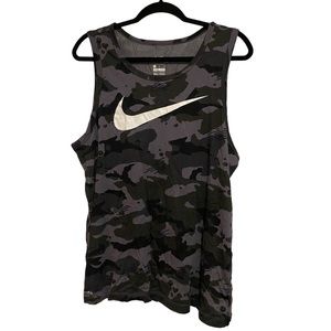 Nike camo tank top